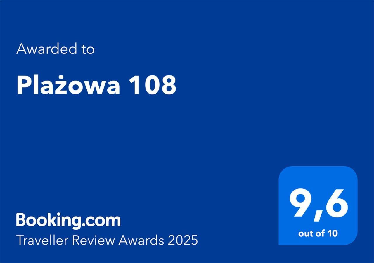 Plazowa 108 Leilighet Grzybowo  Eksteriør bilde
